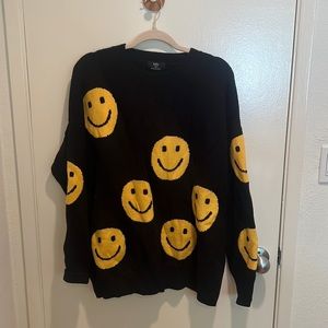 Smiley face sweater